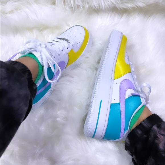 Nike Air Force 1s Retro Custom Sneakers - Picture 4 of 11